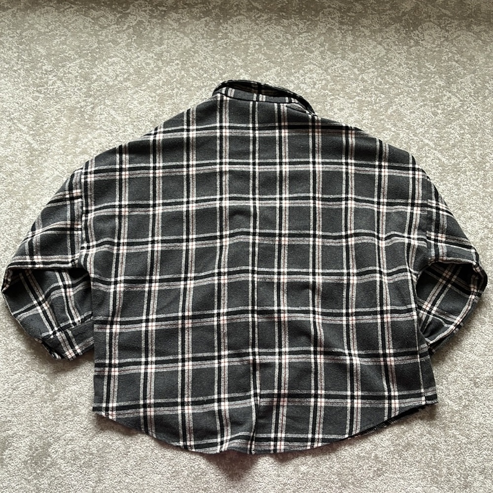 Oversized Button-Up Flannel - Picture 5 of 5